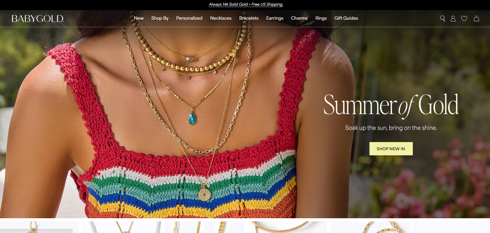 Baby Gold — Fine Jewelry Custom Personalization