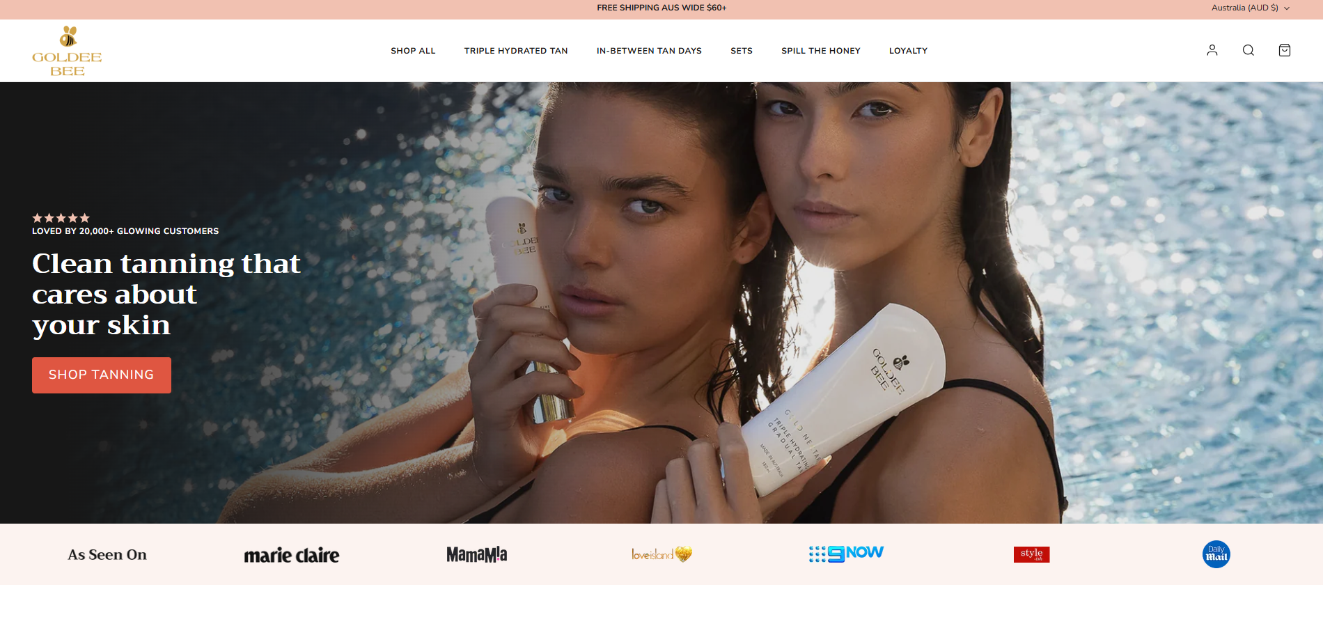 Goldee Bee — Clean Tanning & Skincare